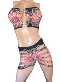 Exotic short and top