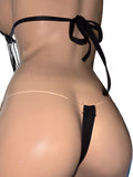 Exotic Black with Crystal Bikini