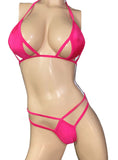 Exotic Dancer Hot Pink Bikini