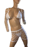Exotic White Net Set