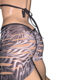 Exotic Zebra Print Short and halter top