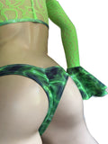 Exotic Neon Green 2 Piece