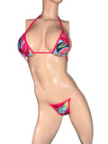 Colorful Print Bikini