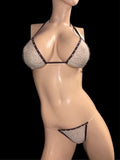 Exotic Bikini Leopard beige color