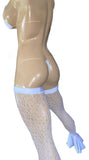 Exotic Dancer White Bikini with legs