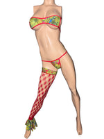 Exotic Dancer One Leg and Bikini