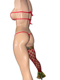 Exotic Dancer One Leg and Bikini