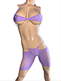 Exotic Dancer Lavender 3 Piece set