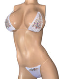 Exotic White Bikini