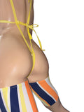 Exotic Slingshots Thong Top and half cuff leg Thighs