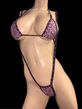 Exotic Leopard Plum 2 Piece set