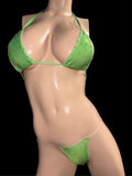 Exotic Light Green Bikini