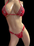 Exotic Red Bikini