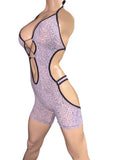 Exotic Pink Leopard Rompers