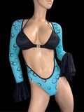 Exotic Bodysuit with top