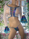 Exotic Top and thong