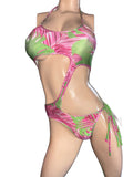 Exotic Dancer Wild print Bodysuit