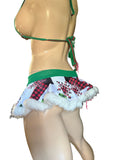 Exotic Dancer Christmas outfit