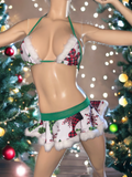 Exotic Dancer Christmas outfit