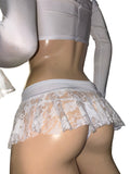 Exotic Dancer White 3 Piece set